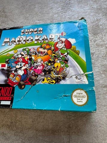 Nintendo - Snes - Super Mario Kart - Videogame - In, Games en Spelcomputers, Nieuw