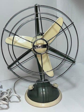 Marelli Ercole Elektrische ventilator - Ghisa, Antiquités & Art
