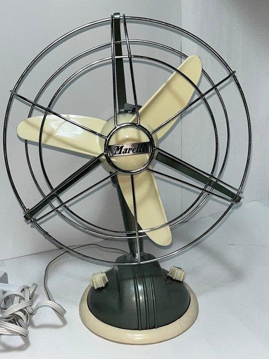 Marelli Ercole Elektrische ventilator - Ghisa, Antiquités & Art, Antiquités | Assiettes décoratives & Carrelages