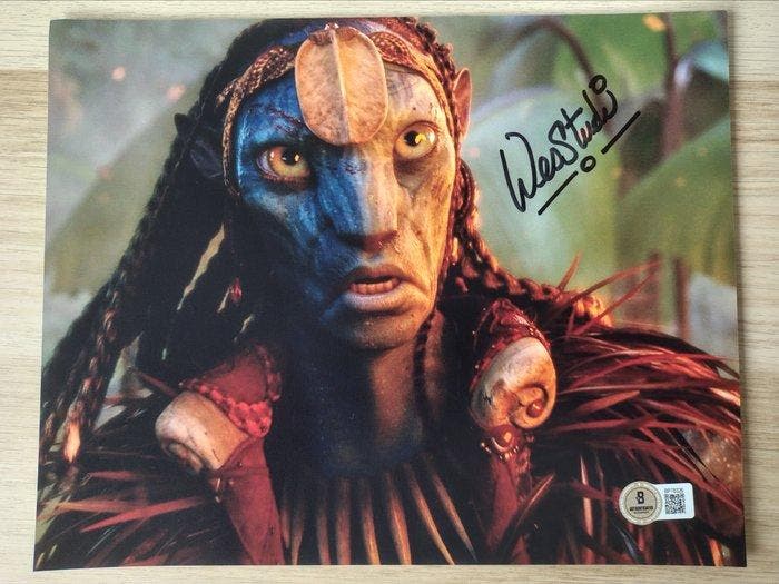 Avatar - Wes Studi (Eytukan) - Autograph, Photo with Beckett, Collections, Cinéma & Télévision