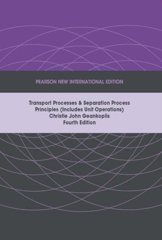 Transport Processes and Separation Process Principles, Livres, Langue | Anglais, Envoi
