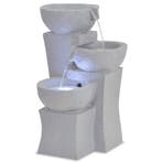 vidaXL Binnenfontein met LED-verlichting polyresin, Verzenden
