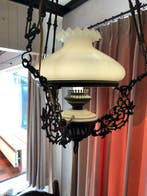 Lampe - Opaline - Schippertje, Antiquités & Art