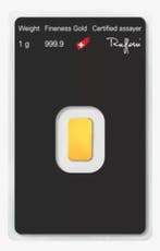 1 gramme - Or (Sans prix de réserve), Timbres & Monnaies, Métaux nobles & Lingots