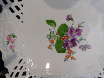 Meissen - Plat - Porcelaine, Antiquités & Art
