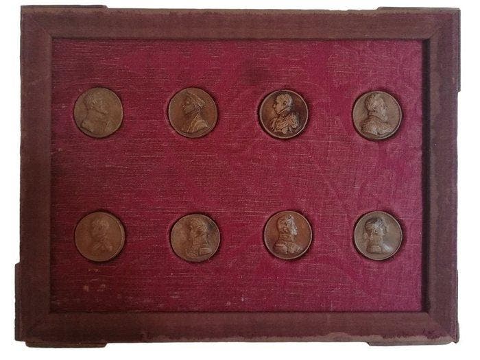 Conteneur (8) - Cire - Monnaie Roi de France, Antiek en Kunst, Curiosa en Brocante