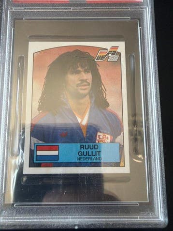 Panini Euro 1988 Ruud Gullit - PSA 6 Graded sticker, Nieuw