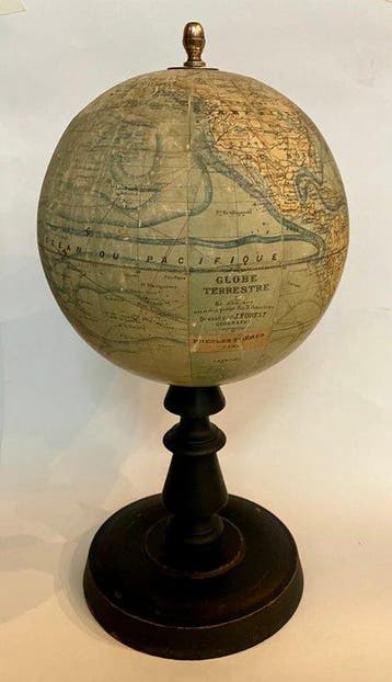 Globe - J. Forest - aardbol - 1900-1910