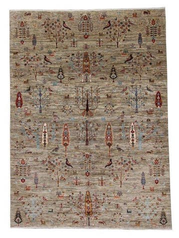 Designer tapijt - Levensboom-motief - Vloerkleed - 290 cm -, Nieuw