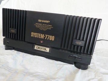 Sharp - SM 7700 HMK II Solid state geïntegreerde versterker, Nieuw