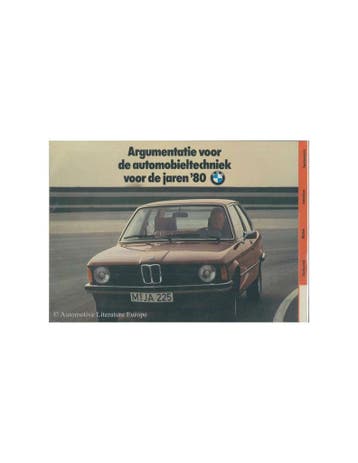 ~1979 BMW 3 SERIE BROCHURE NEDERLANDS, Ophalen of Verzenden, Nieuw