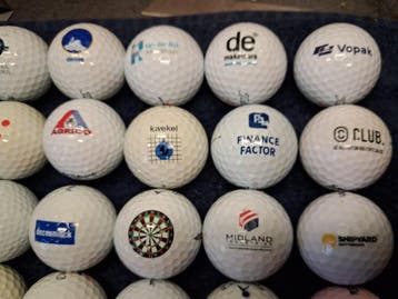 Collection thématique - 100 balles de golf imprimées
