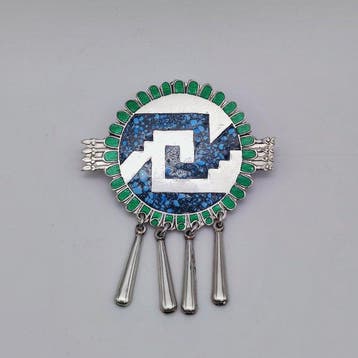 Sans prix de réserve - Broche Argent - Cartelan