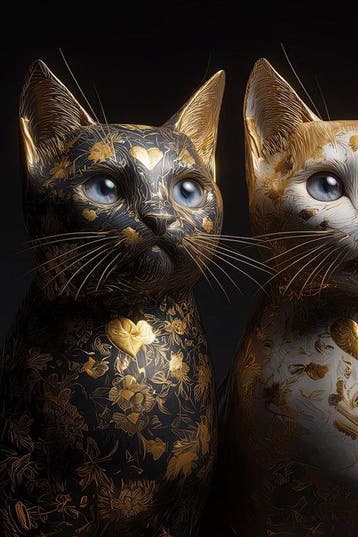 yamila - KINTSUGI TRÍPTICO: Los Guardianes Felinos de la
