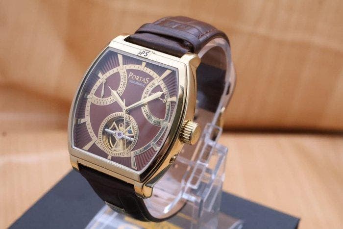 Portas - Automatic - Sans prix de réserve - Open Heart -, Handtassen en Accessoires, Horloges | Heren