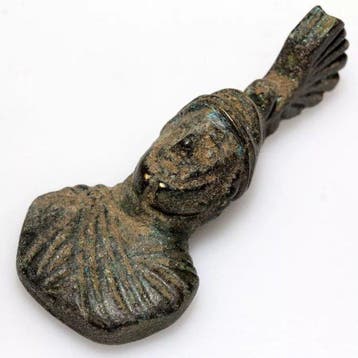 Oud-Romeins Brons, Oude figuur met het beeld van Mars, god