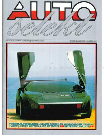 1982 AUTOSELEKT MAGAZINE 09 NEDERLANDS, Nieuw