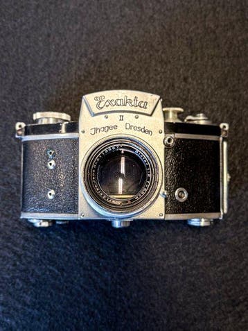 Ihagee Exakta II – Carl Zeiss Jena Biotar 58mm f/2 – Vintage, Audio, Tv en Foto, Nieuw