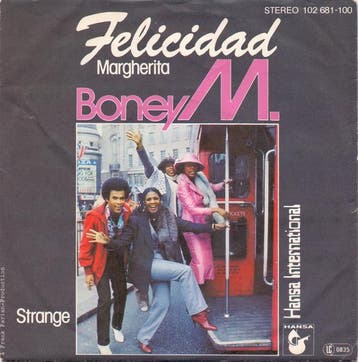 Boney M. - Felicidad (Margherita), Verzenden, Gebruikt
