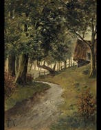François Joseph Girot (1873-1916) - Paisaje boscoso