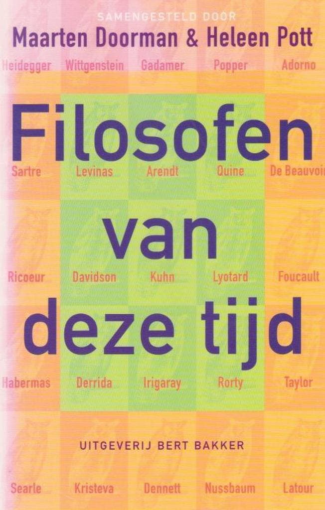 FILOSOFEN VAN DEZE TIJD 9789035121089, Livres, Philosophie, Envoi
