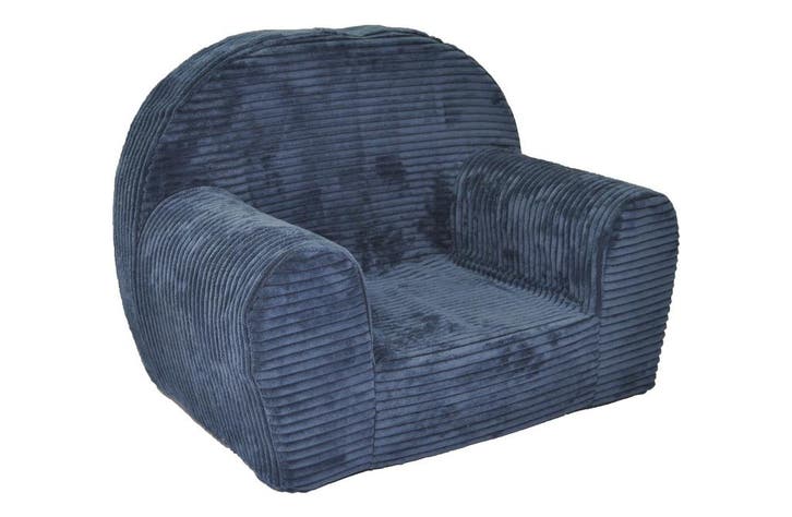 Fauteuil kind LINCOL | Schuimrubber | Laatste Stuks!, Huis en Inrichting, Stoelen, Blauw, Eén, Nieuw, Overige materialen, Ophalen of Verzenden