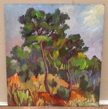 Spanish school (XX) - Brushstrokes of Nature - NO RESERVE
