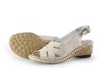 Rieker Sandalen in maat 37 Wit, Verzenden, Wit, Sandalen of Muiltjes, Zo goed als nieuw