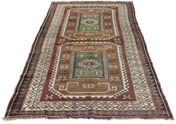Kars Kazak - Vloerkleed - 244 cm - 135 cm - Natuurlijke, Nieuw
