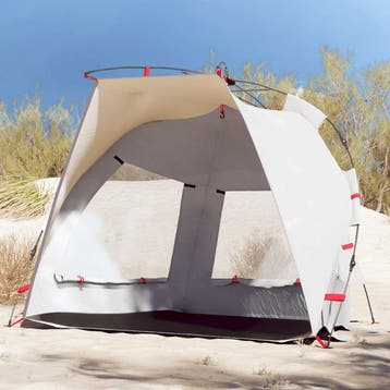 vidaXL Strandtent 2-persoons waterdicht snelontgrendeling, Verzenden, Nieuw