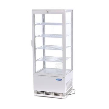 Koelvitrine - 98 L - 43 cm - Wit - Refurbished, Zakelijke goederen, Verzenden, Nieuw in verpakking, Overige typen