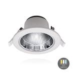 LED Downlighter Tri-Color 9W Ø9cm Wit IP22, Verzenden, Nieuw