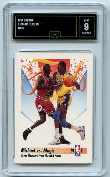 Skybox & Upper Deck - Lot of 2 - 1991 Magic vs. Jordan GMA 9, Verzamelen, Nieuw