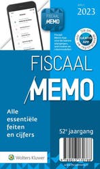 Fiscaal Memo / juli 2023 9789013170788, Verzenden, Zo goed als nieuw