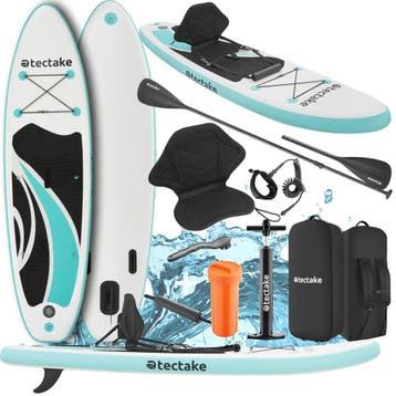 2in1 stand-up paddleboard, opblaasbaar, complete set, Watersport en Boten, Verzenden, Nieuw