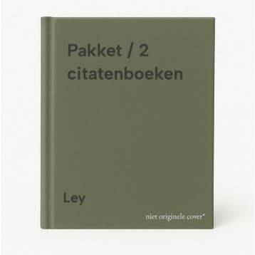 Pakket / 2 citatenboeken 9789002196997 Ley, Verzenden, Ley