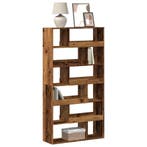 vidaXL Boekenkast 100x33x187,5 cm bewerkt hout oud, Verzenden, Nieuw