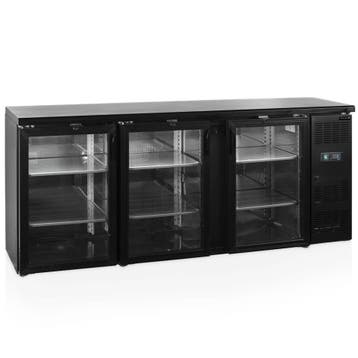 Barkoelkast | CBC | 460L | Zwart | +2°C/+10°C | Geforceerd, Verzenden, Nieuw in verpakking