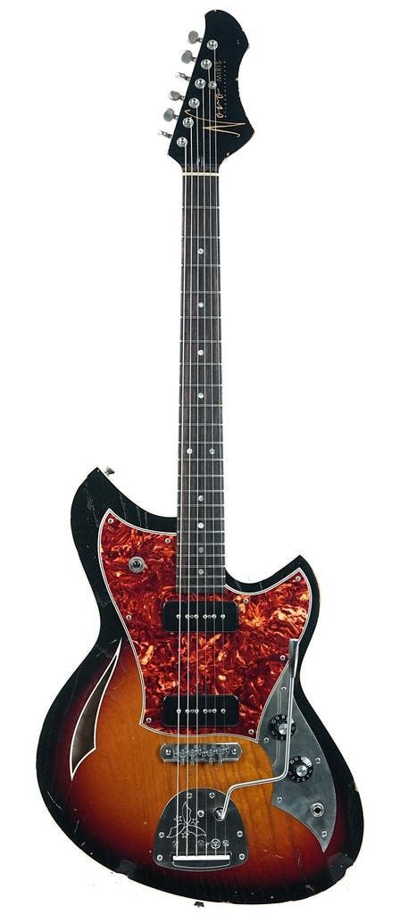 Novo Miris J 3 Tone Burst #25574, Musique & Instruments, Instruments à corde | Guitares | Électriques, Envoi