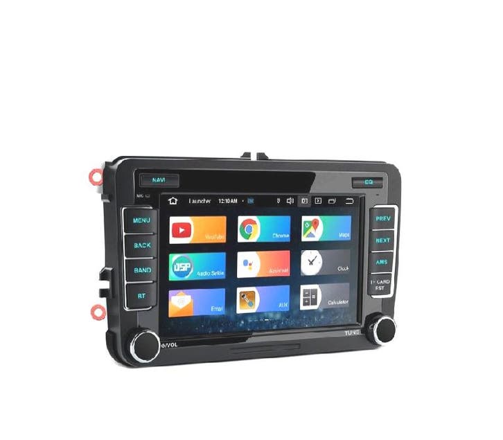 AUTORADIO GPS ANDROID 10 VOLKSWAGEN VW POUR SKODA SEAT, Auto diversen, Autonavigatie, Verzenden
