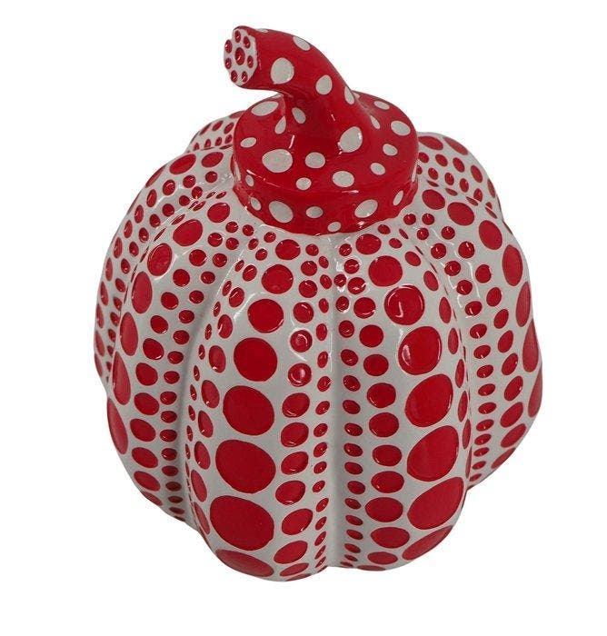 Yayoi Kusama (1929) - sculptuur, Dots Obsession (Pumpkin, Antiquités & Art, Antiquités | Autres Antiquités