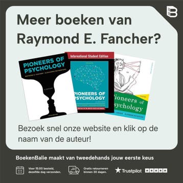 Pioneers Of Psychology 9780393969948 Raymond E. Fancher, Verzenden, Gelezen, Raymond E. Fancher
