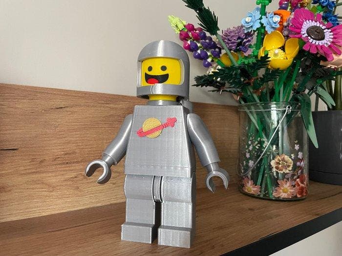 Beeldje - 23 cm figurka inspirowana Lego Space - Plastic, Kinderen en Baby's, Speelgoed | Duplo en Lego