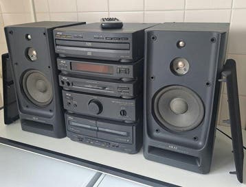 Akai - AX-550 / TP-550 / CD-650 / SR-550 Ensemble stéréo -, Nieuw