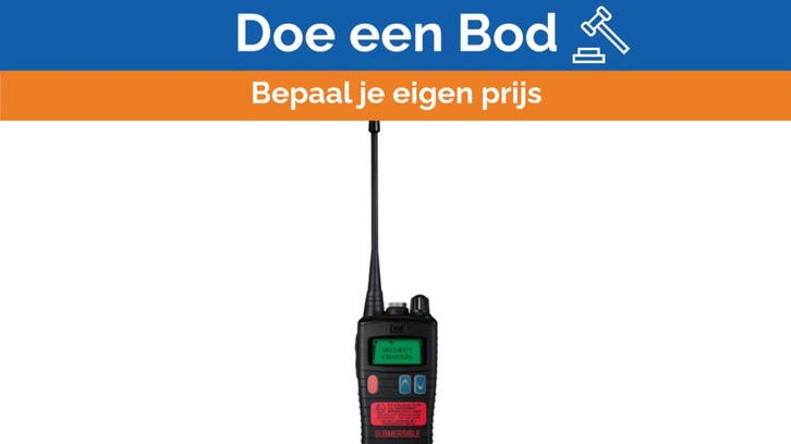Bieden: Entel HT883 ATEX UHF Marine Two-Way, Sports nautiques & Bateaux, Instruments de navigation & Électronique maritime, Enlèvement ou Envoi