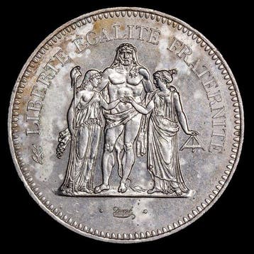 Frankrijk. 50 Francs 1978 Hercule (Zonder minimumprijs)