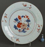 Yongzheng (1722-1735) - Bord - Blossoming Chrysanthemum and