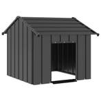 vidaXL Hondenhok met dak 85x107x81 cm gegalvaniseerd staal, Dieren en Toebehoren, Verzenden, Nieuw