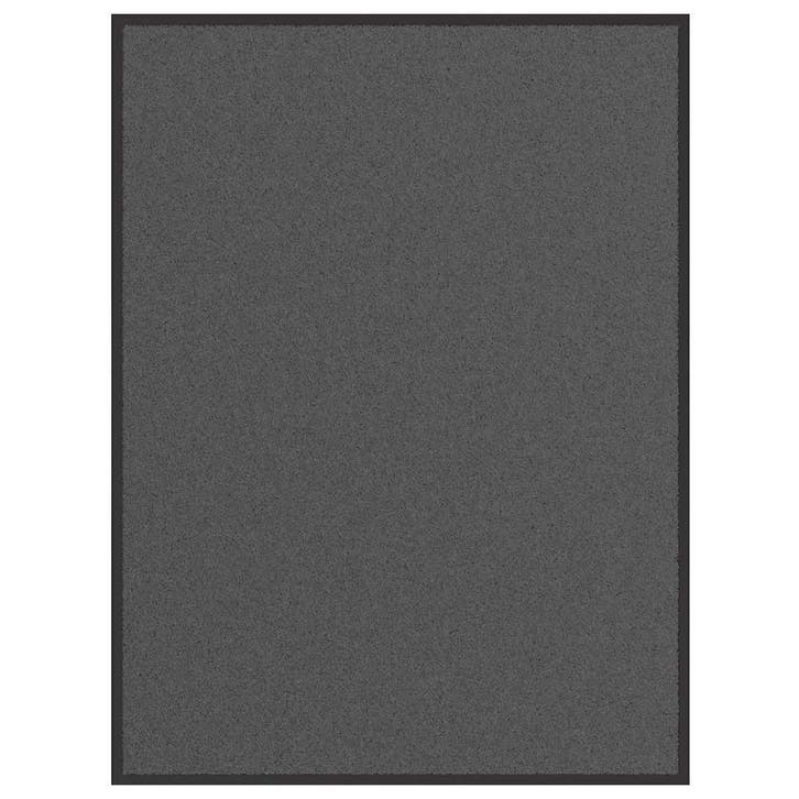 vidaXL Deurmat 80x120 cm antracietkleurig, Tuin en Terras, Deurmatten, Nieuw, Verzenden