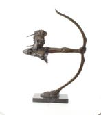 sculptuur, Beautiful, Large and Substantial Bronze Sculpture